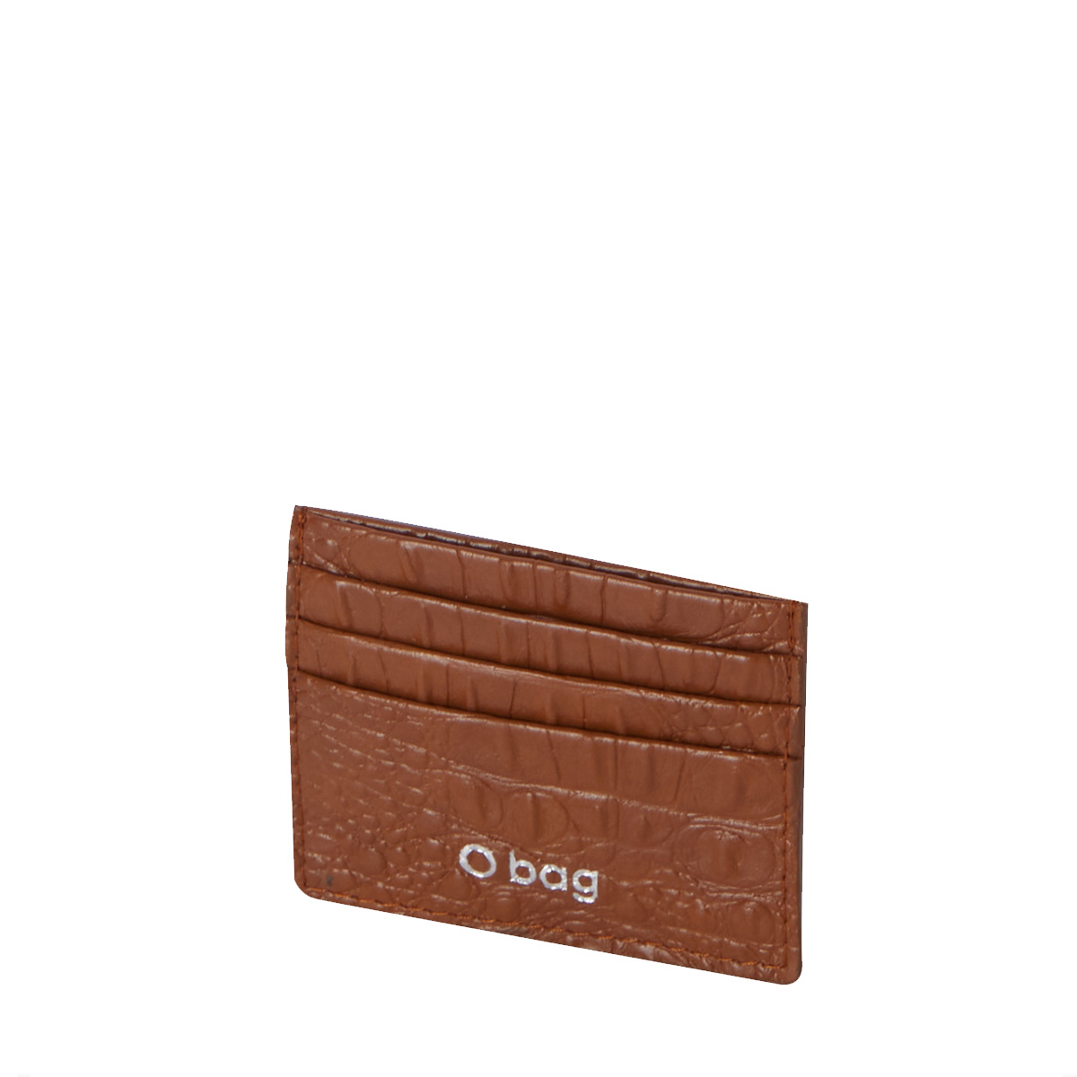 Etui na karty O bag Coconut print Synthetic fibre Biscuit