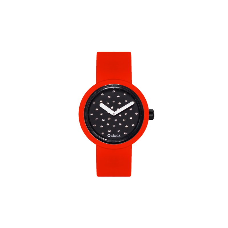 Zegarek o clock Rosso