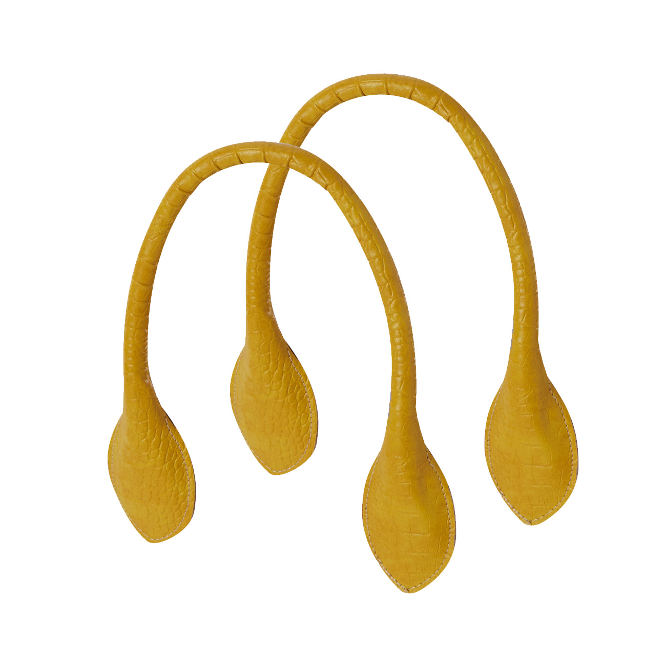 Uchwyty krótkie Micro lancia Coconut print Synthetic fibre Curry