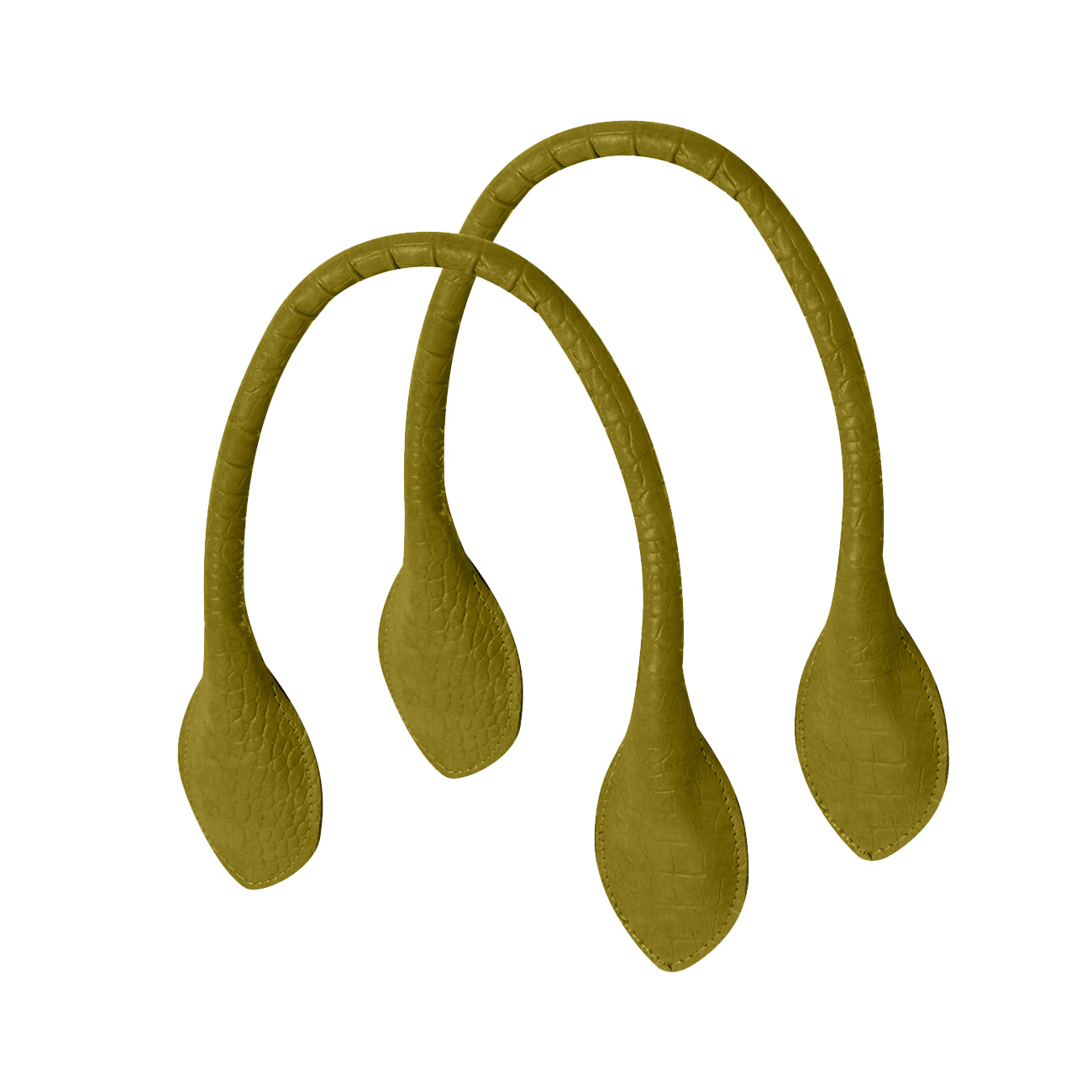 Uchwyty krótkie Micro lancia Coconut print Synthetic fibre Avocado