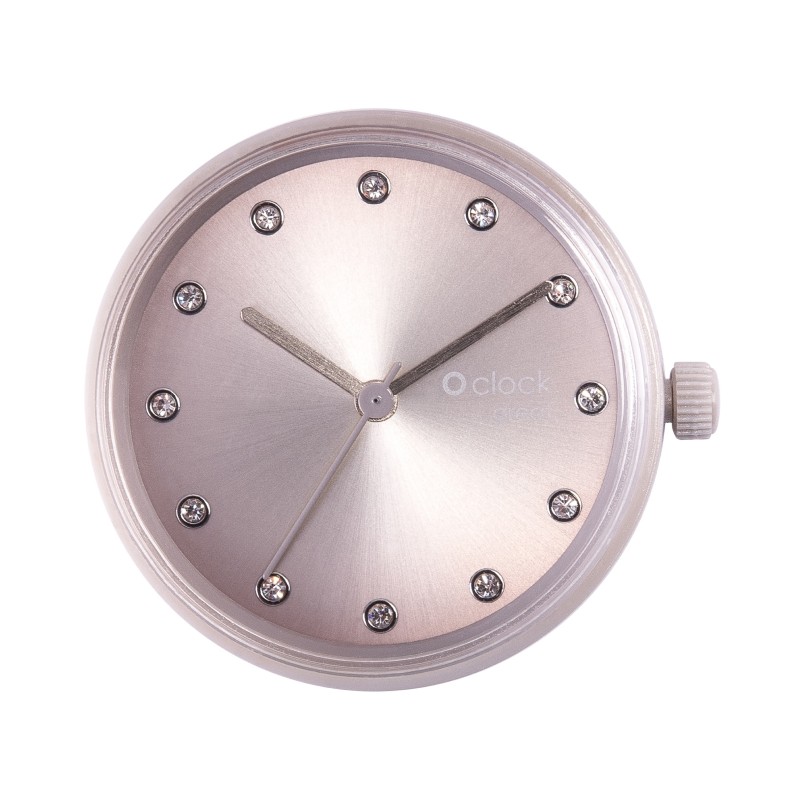 Mechanizm zegarka O clock great Diamonds Grigio