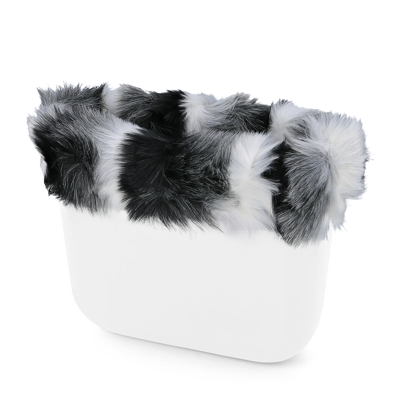 Opaska O bag mini Volpetta Bianco nero