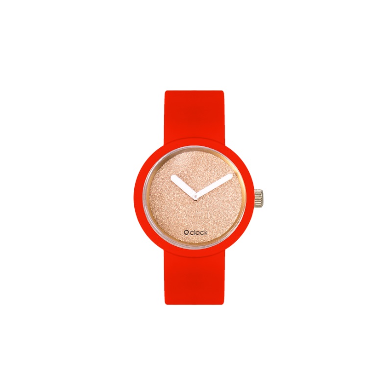 Zegarek o clock Rosso