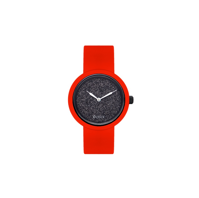 Zegarek o clock Rosso