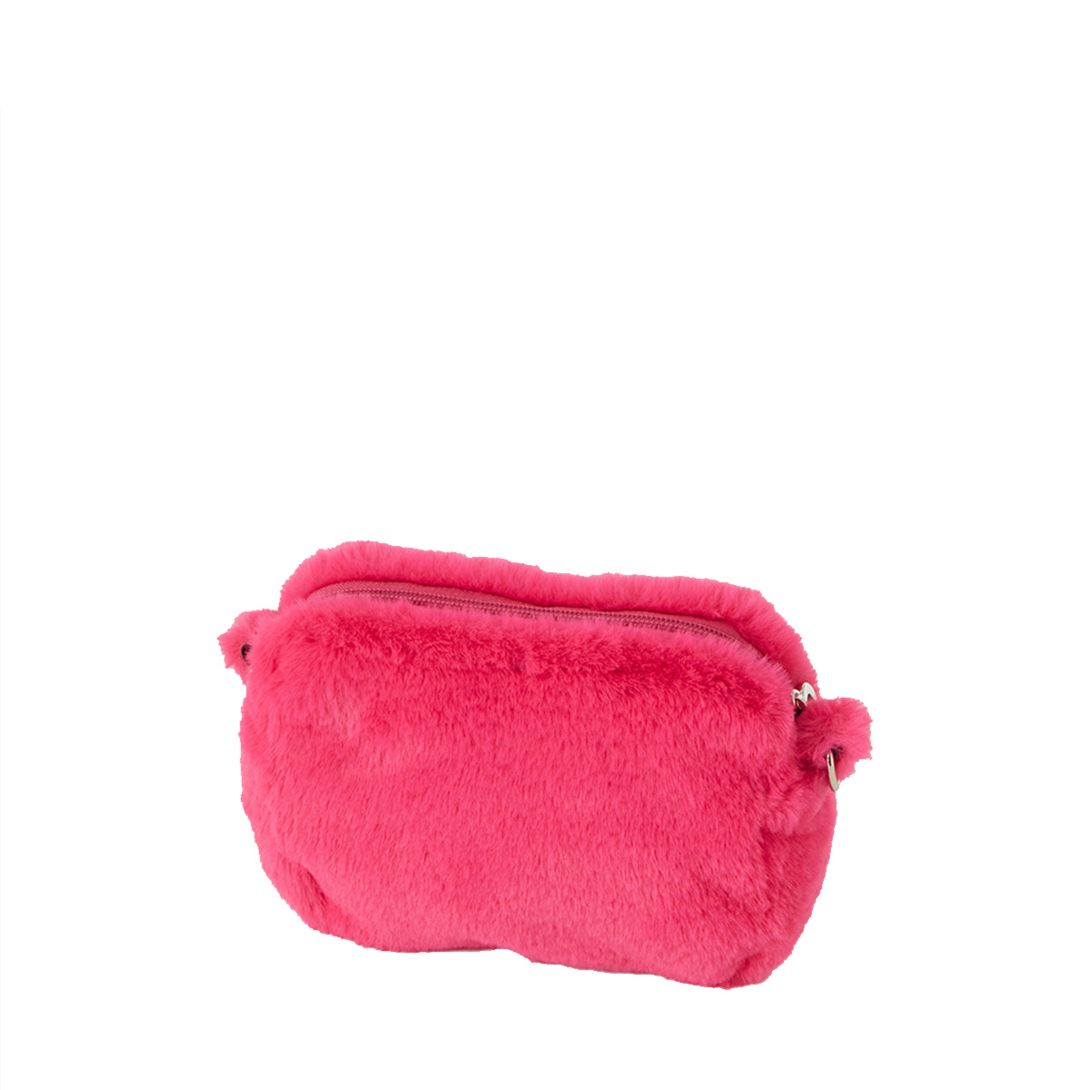 Organizer O bag pocket Ecopelliccia Fluo fucsia