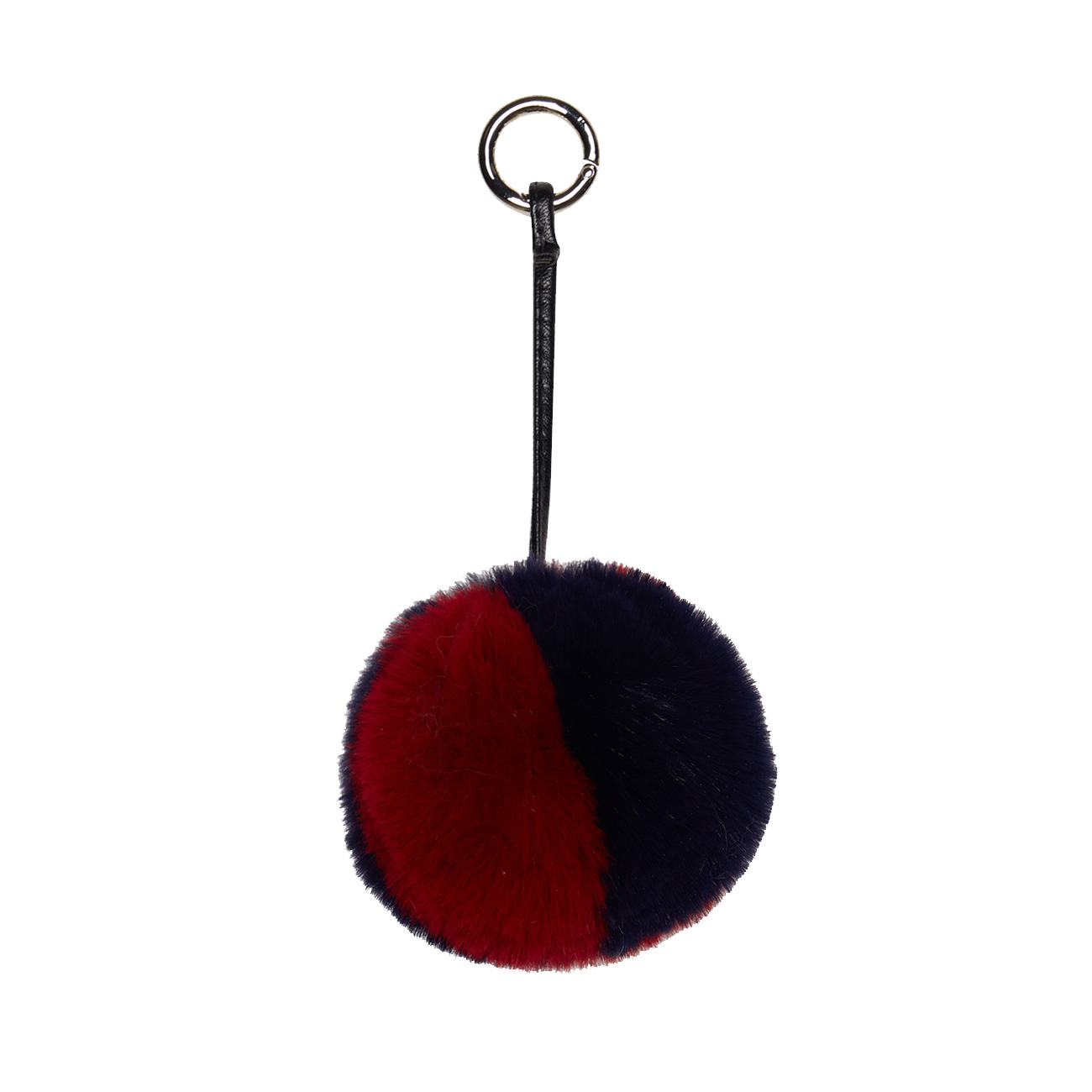 Pon Pon Lapin check synthetic fibre Navy India