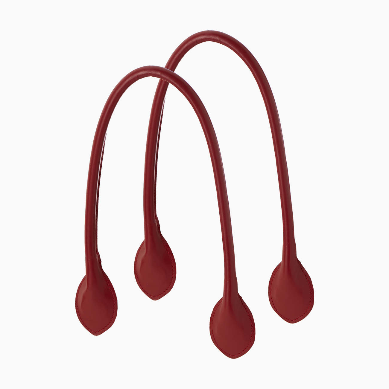 Uchwyty długie Cuore Sintetico nappa easy Rosso scarlatto