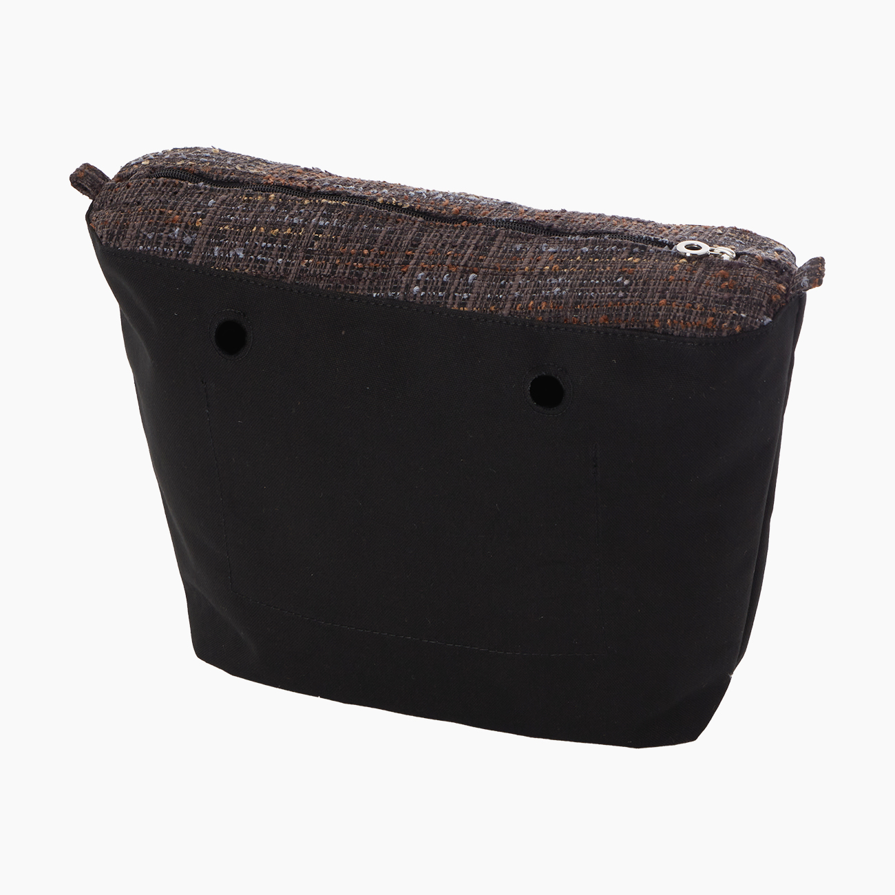 Organizer O bag standard Tweed boucle Chocolate