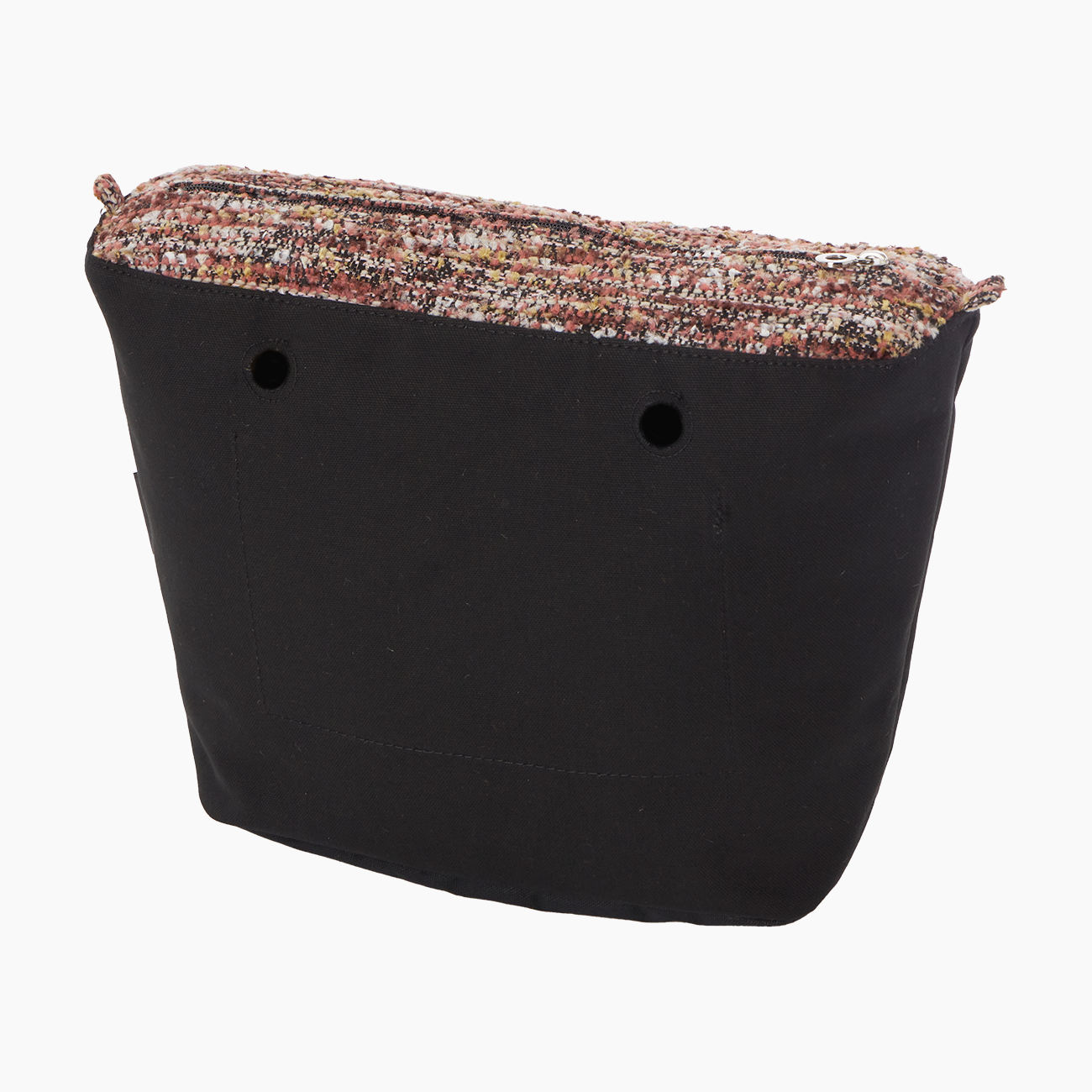 Organizer O bag standard Tweed boucle Smoke pink