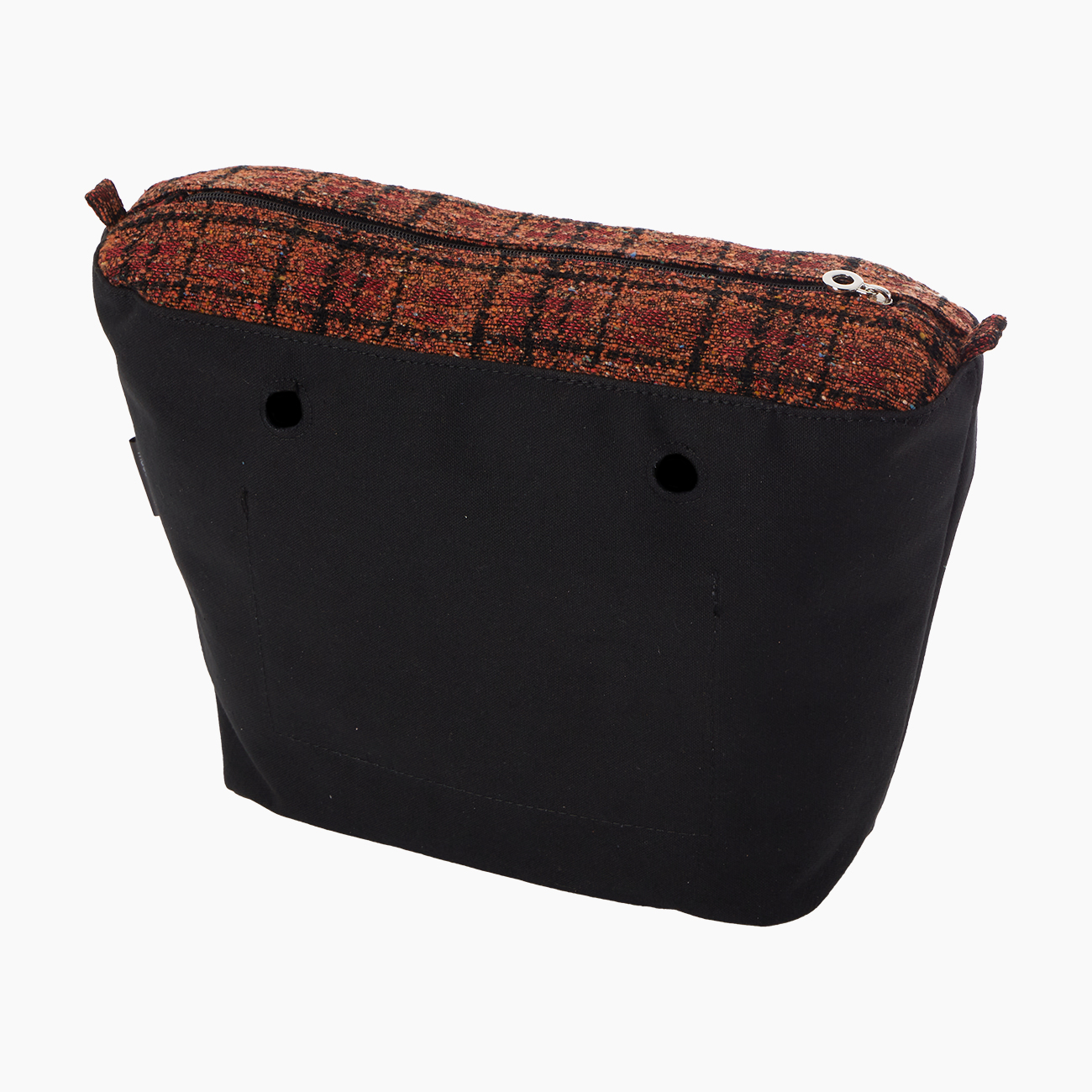 Organizer O bag standard Tartan check Amber nero