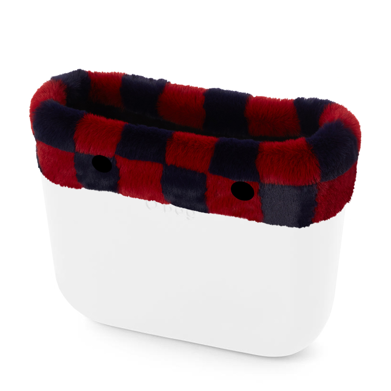 Opaska O bag standard Lapin check synthetic fibre Trim Navy India