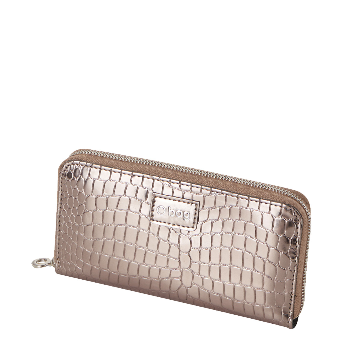 Portfel O wally Reflective coconut print Gunmetal