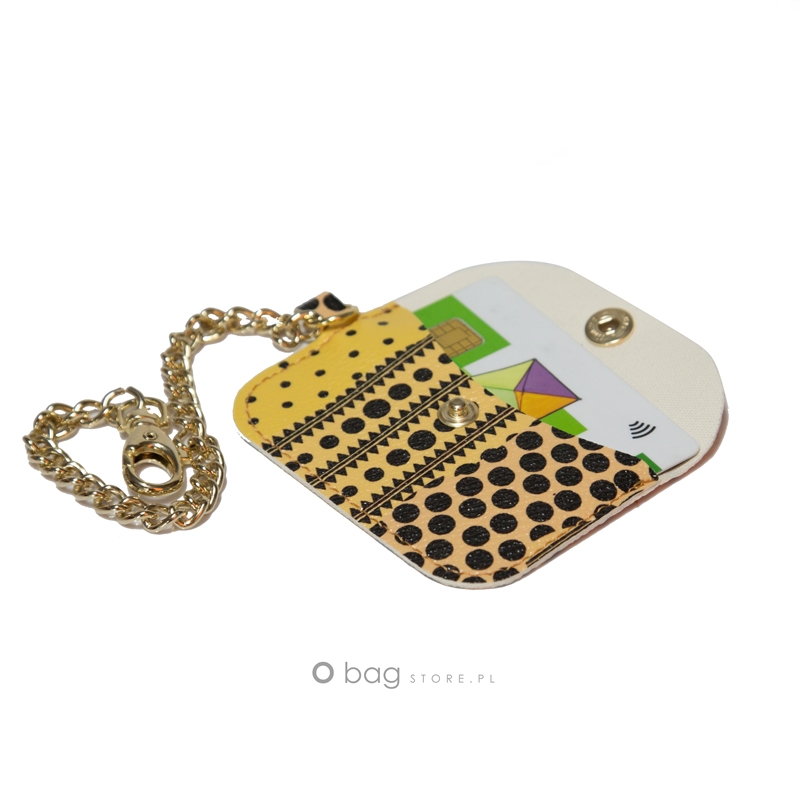 Etui na karty O bag Etnico salmone