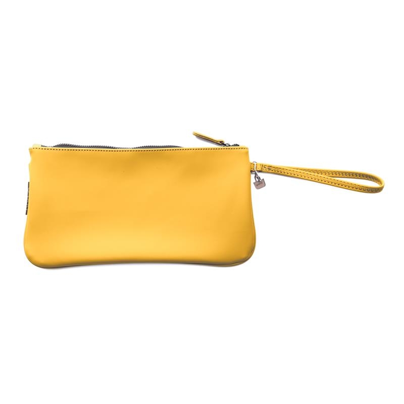 Pochette Tessuto Gommato | Cedro