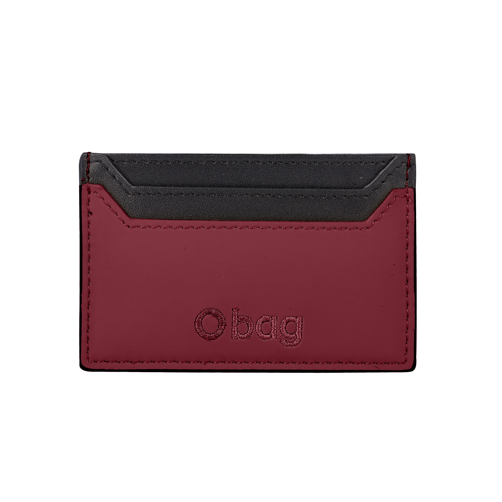 Etui na karty O bag Gommato pelle Bordeaux