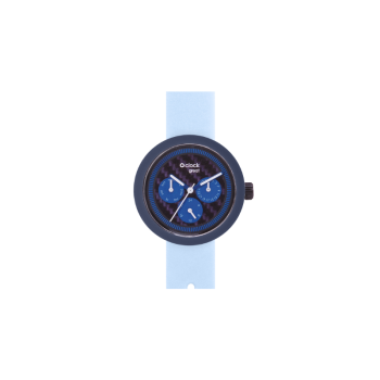 Zegarek O clock shift great satin Celeste