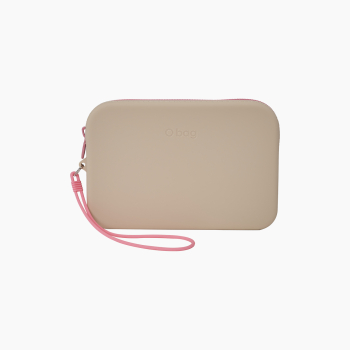 Kosmetyczka O Bag Fiesta Silicone Sabbia/Pink