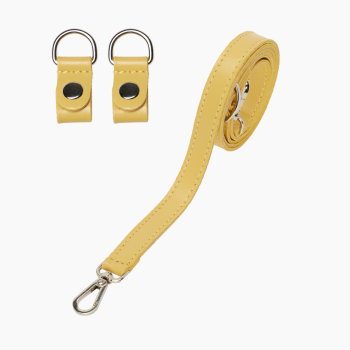 Pasek Naramienny Extraslim 110 + Clip Tessuto Sintetico Effetto Nappa Easy Pulcino