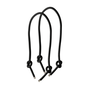 Uchwyty Knots simil pelle nappa Nero