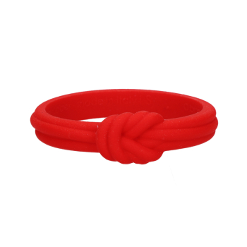 Bransoletka O bracelet knot Single Rosso rozmiar S