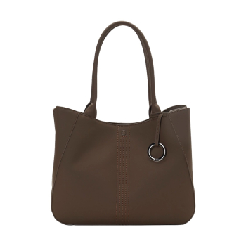 Torebka O bag Courmayer Tessuto GommatoChocolate