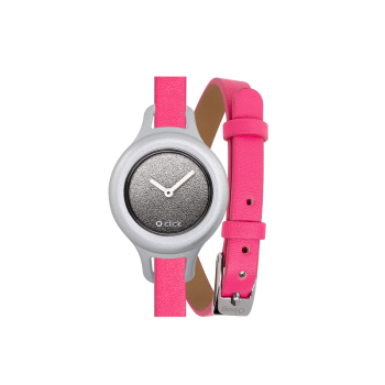 Zegarek O clock click shift Fluo fucsia
