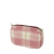 Organizer O bag glam Jaquard checkeffetto plaid Sangria