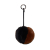 Pon Pon Lapin check synthetic fibre NeroBark