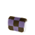 Klapka O bag pocket Lapin checksynthetic fibre Lichen Lilac
