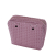 Organizer O bag mini Quilted shiny Lilac