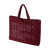 Torebka O bag blow Tessuto nylon trapuntato Bordeaux