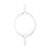 Pasek do zegarka O clock Time Active elastico Bianco