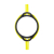 Pasek do zegarka O clock Time Active elastico Fluo giallo