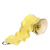 Pasek naramienny Rouche 110 con moschettoni simil pelle nappa Celery green