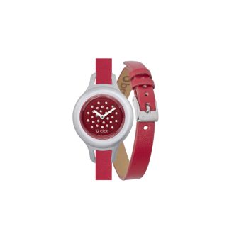 Zegarek O clock click shift Rosso