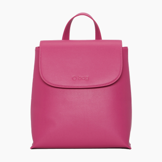 Plecak O bag budapest Sintetico nappa easy Fucsia rose