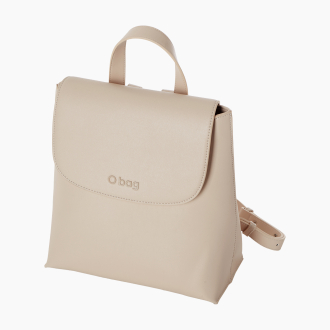 Plecak O bag Budapest Tessuto Sintetico Nappa Easy Smoke Sand