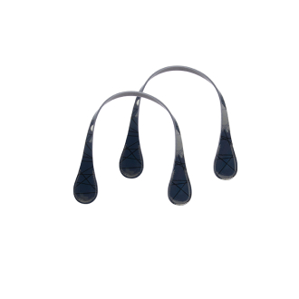 Uchwyty krótkie Goccia vernice geometrica blu