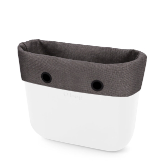 Opaska O bag mini Juta Grigio