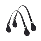 Uchwyty krótkie Extraslim con anello Nero