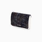 Klapka O bag pocket Tweed Boucle  Blu navy