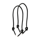Uchwyty Knots simil pelle nappa Nero