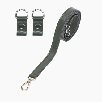 Pasek Naramienny Extraslim 110 + Clip Tessuto Sintetico Effetto Nappa Easy Military