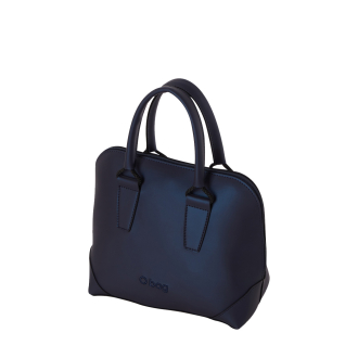 Torebka O bag soft Bowly Blu navy Metal