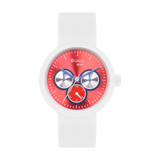 Zegarek O clock great Bianco