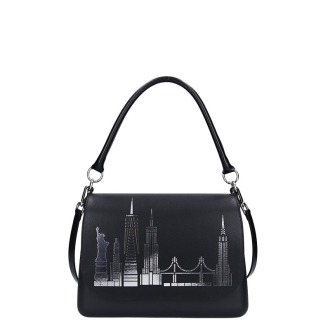 Torebka O bag glam Nero