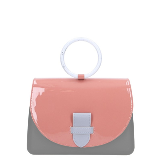 Torebka O bag glam Grigio chiaro