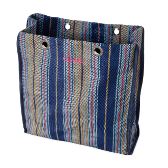 Body O bag market Intreccio sfumatoCobalto