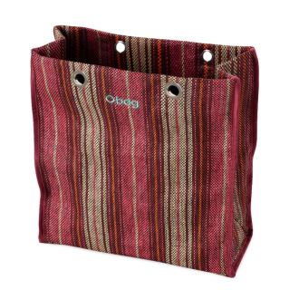 Body O bag market Intreccio sfumatoSangria
