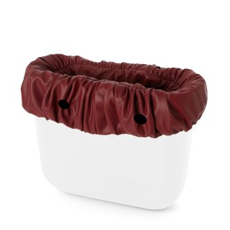 Opaska O bag mini Rouche nappa Bordeaux